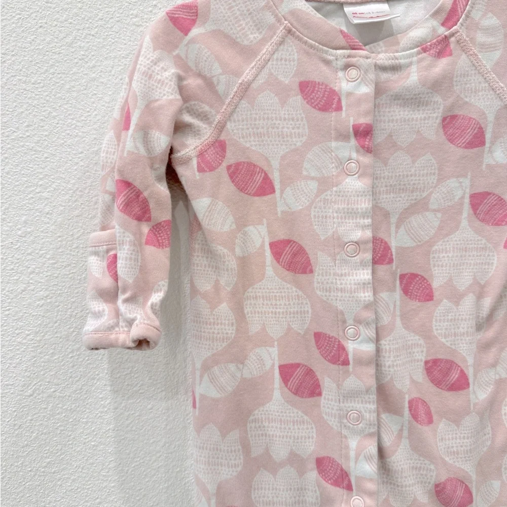 Hanna Andersson Cotton Baby Girl Footed Sleeper Pajamas 3-6m
